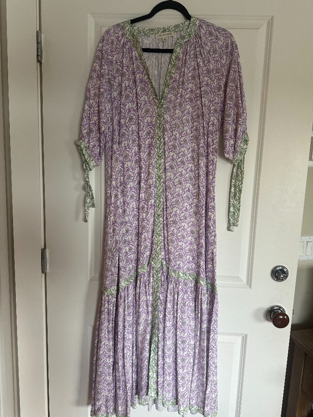 Cactus & Pearl Boho Floral Dress | Size Medium